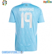 Camisa de time de futebol Bélgica Johan Bakayoko #19 Replicas 2º Equipamento Europeu 2024 Manga Curta